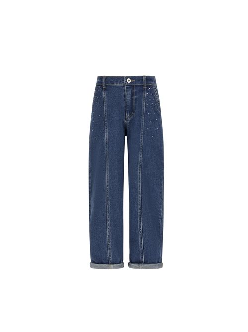 Pantalone, bambina, logato. MOSCHINO | HDP079 LXE6440507